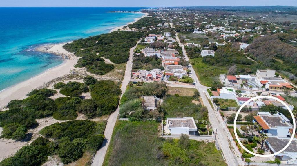 Villa Spiaggia Degli Angeli Порто-Чезарео Экстерьер фото